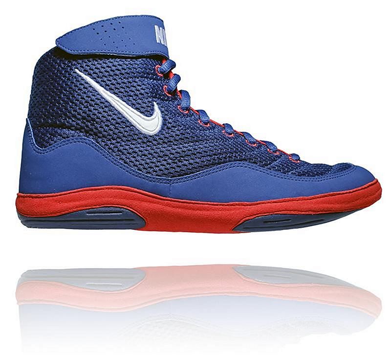 nike inflict 3 red white blue