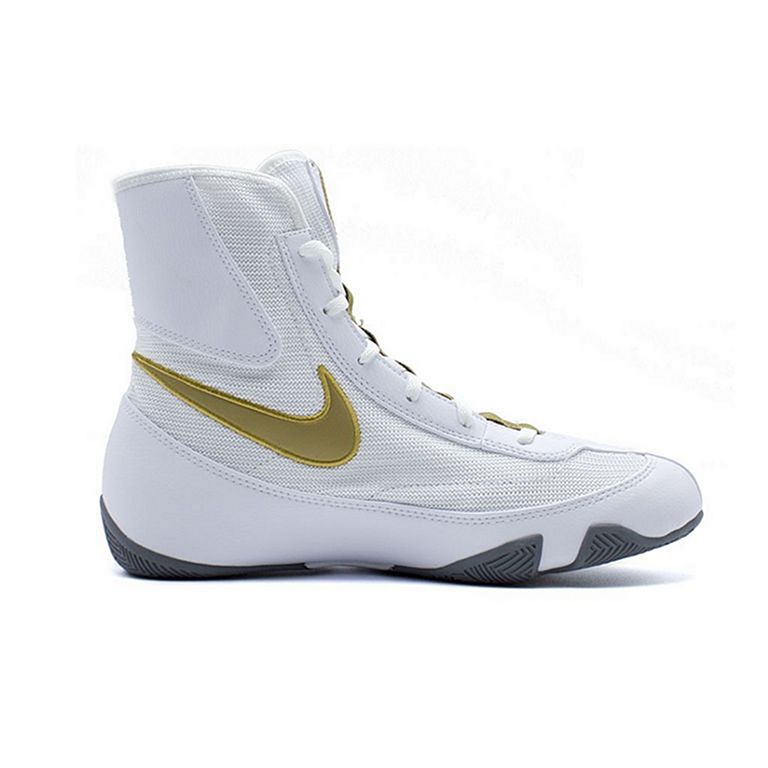 nike boxing shoes black and gold