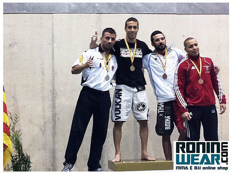 Sergio Calderon campeon de España de Grappling