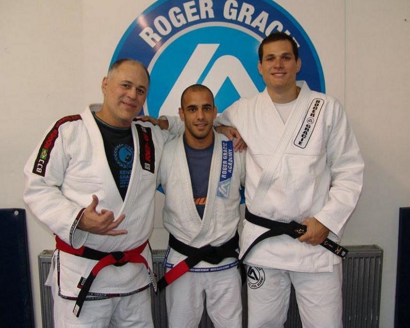 Pablo Cabo faixa preta de Roger Gracie