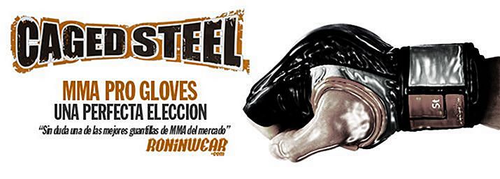 Caged Steel la eleccion perfecta en guantillas de MMA