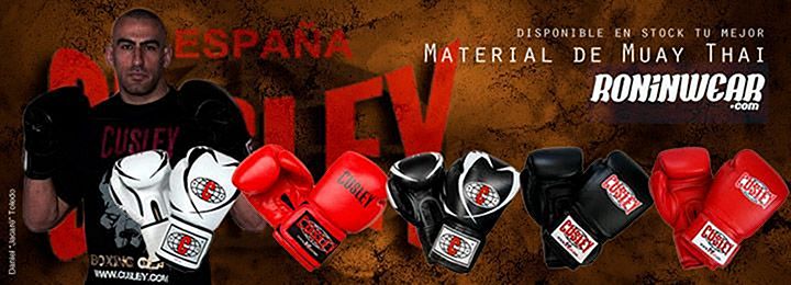 Cusley España material de Muay Thai de alta calidad ya disponible en Roninwear