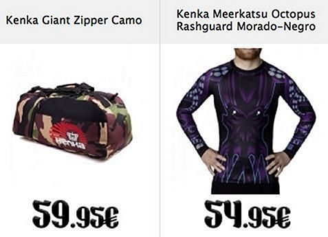 Nuevos productos Kenka: Bolsa Giant Zipper y Licra Octopus Rashguard by Meerkatsu