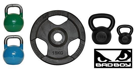 Material de entrenamiento funcional de la marca Bad Boy también en Roninwear