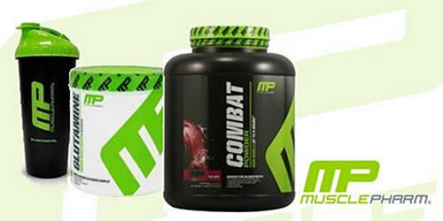 Novedades y reposición de productos de nutrición marca Muscle Pharm