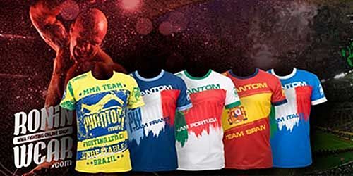 Vive el mundial con las camisetas nacionales de Bad Boy y Phantom