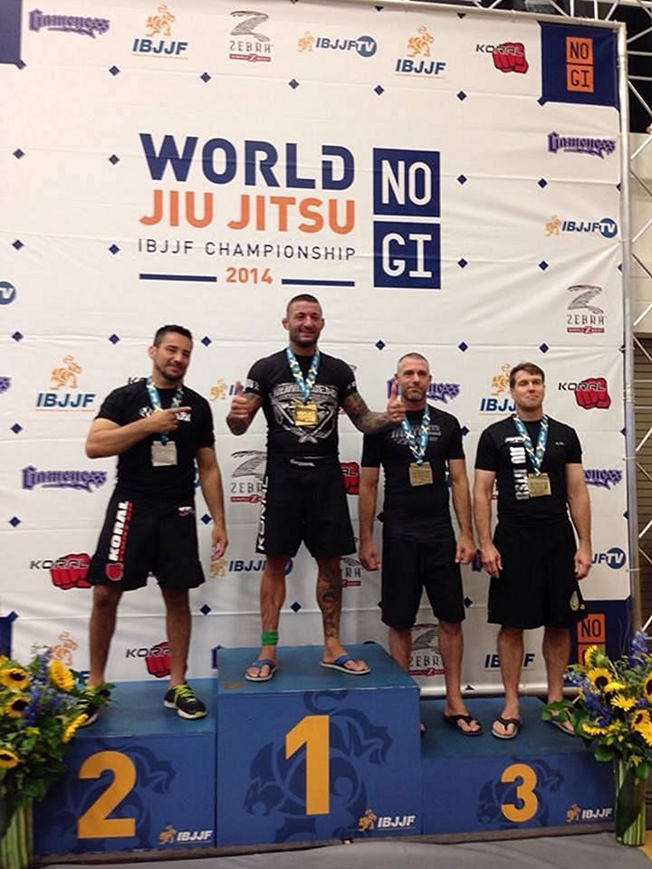 Tito Beltran Campeão do Mundo No-Gi IBJJF em faixa preta