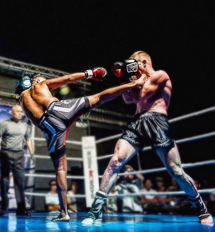 David Er Ramy som vann på Rebel Pride Fight Night matchen