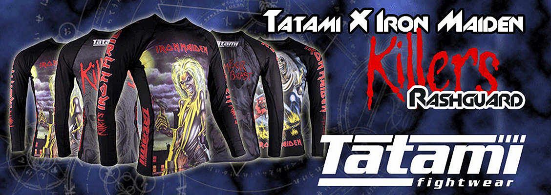 Neue Rashguards Tatami Iron Maiden