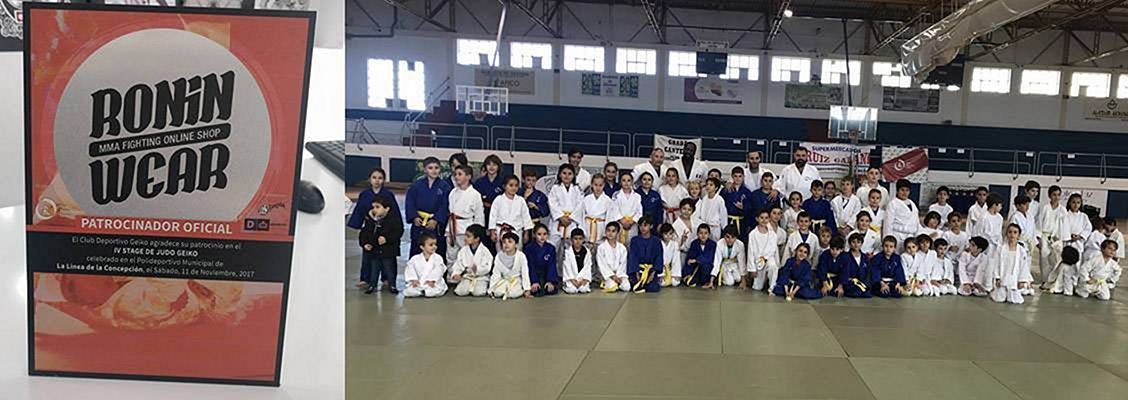 Patrocinámos o Estágio de Judo Geiko na La Línea