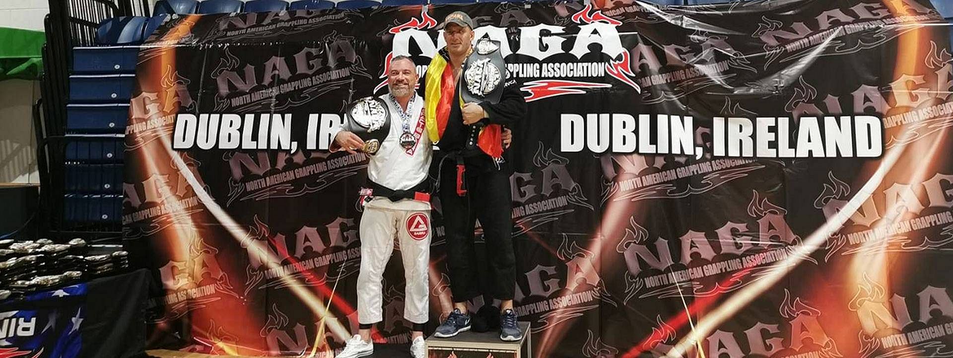 Guillermo Anguita consigue el cinturón NAGA en Dublin