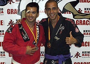 Pablo Cabo campeón de la Copa de España Gracie 2008. 