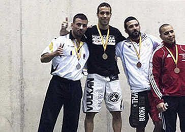 Sergio Calderon campeon de España de Grappling