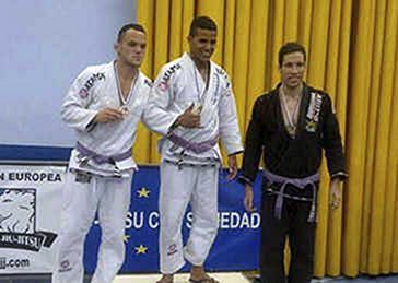 Yusef Kaddur campeon de la 2 Copa Eurofighter de BJJ. 