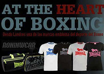 Nueva marca Lonsdale, ropa casual para amantes del boxeo