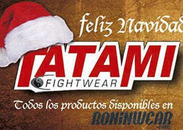 Tatami Fightwear re-stock, estas navidades ha llegado papanoel