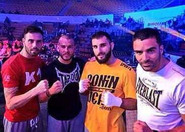 Enrique Marin gana en el evento European MMA League Zagreb (Croacia)