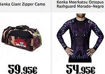 Jetzt neu von KENKA: Sporttasche Giant Zipper und Lycras Octopus Rashguard von Meerkatsu