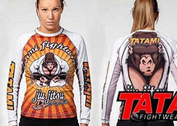 Linea di prodotti Tatami e nuove T-shirt tecniche Rashguard in Lycra da uomo, donna e bambino