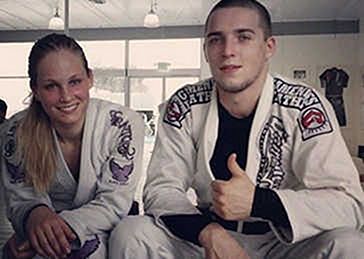 Santeri e Emilia nos últimos dias de preparação na AOJ para o Mundial IBJJF 2014