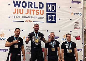 Tito Beltran Campeão do Mundo No-Gi IBJJF em faixa preta