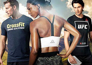 Nouveaux articles Reebok' UFC, Reebok Crossfit et  les Mills de Reebok