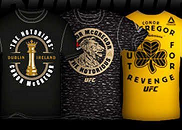 Magliette edizione limitata Reebok UFC 202!