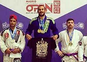 Alvaro Rodriguez Marquez Champion bei den IBJJF Open in Madrid 2016