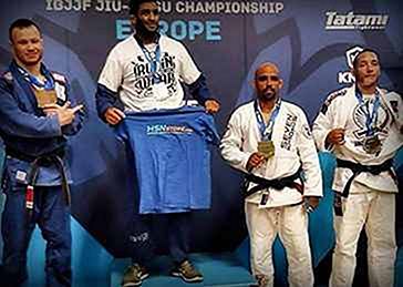 Mathias Ribeiro mästare på IBJJF Europa master Barcelona 2017