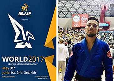 O nosso atleta patrocinado Santeri Lilius no IBJJF World Jiu Jitsu Championship 2017