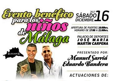 Colaboramos con el Evento Benéfico para los niños de Málaga 2017