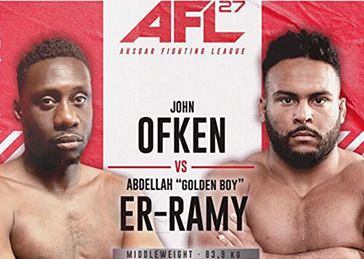 Abdellah Er Ramy pelea en MMA profesional este fin de semana en AFL 27