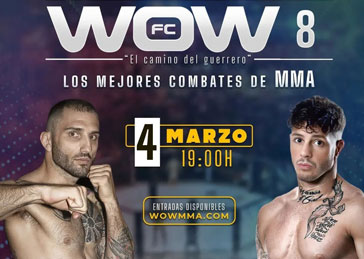 Enrique Wasabi peleará el próximo sábado en MMA en el evento WOW 8