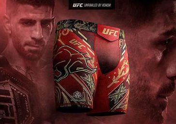 Novidades Venum X UFC: Edição Limitada Adrenaline Unrivaled Ilia Topuria