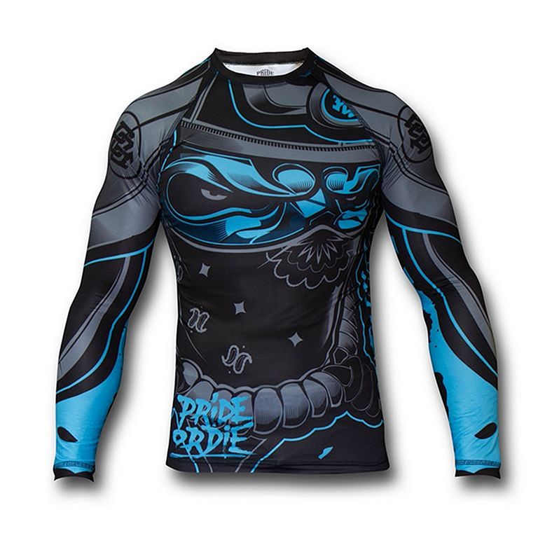 Tatami Kids Essential Camo LS Rashguard Preto-Verde