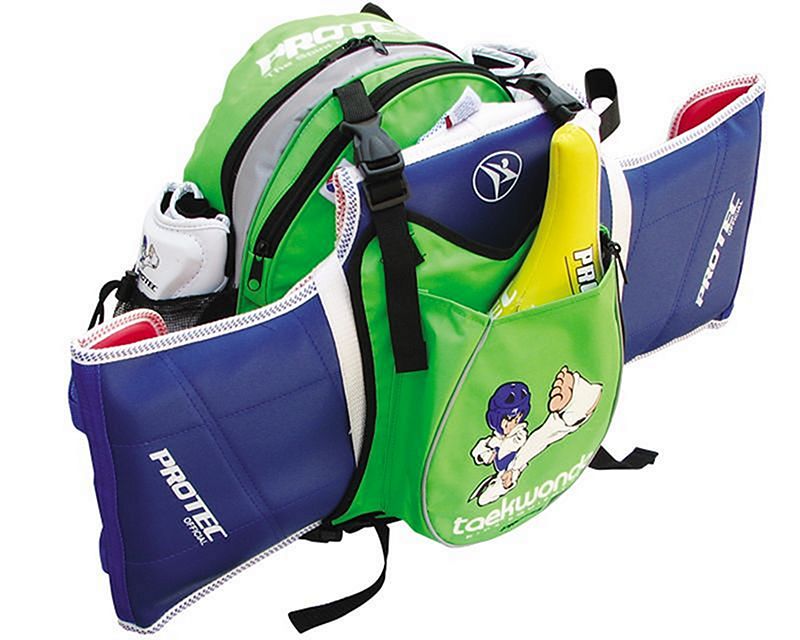 triple Bisagra Brújula Protec Europe Mochila TDK Infantil Verde