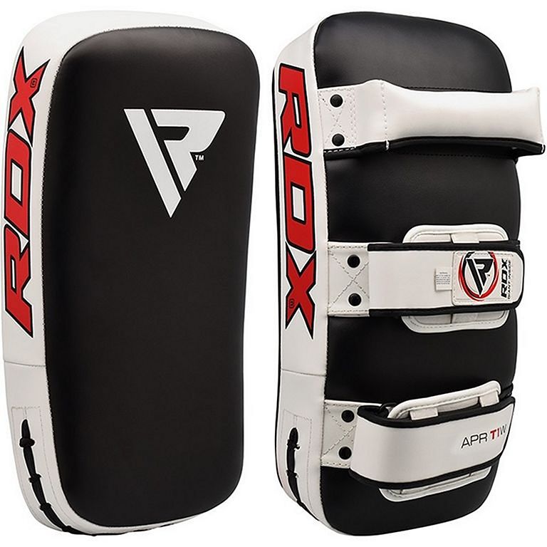 RDX T1 Curved Thai Pads Black White