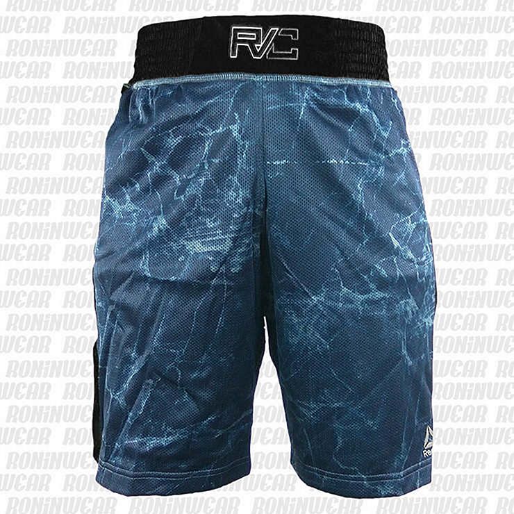 Reebok Combat Prime Boxing Short Blu Nero