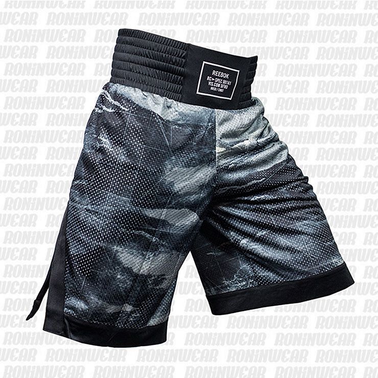 Centralizar Chorrito Llorar Reebok Combat Prime Boxing Shorts Gris