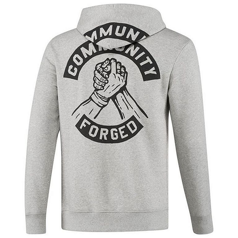 annoncere feminin tro Reebok CrossFit Community Hoodie Grey