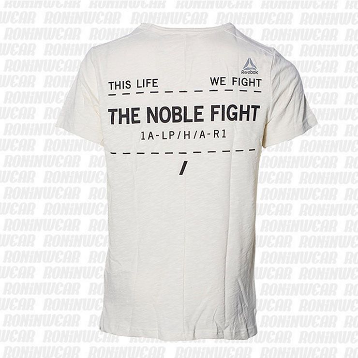 llegar Adulto Múltiple Reebok Noble Fight Gym Tee T-shirt