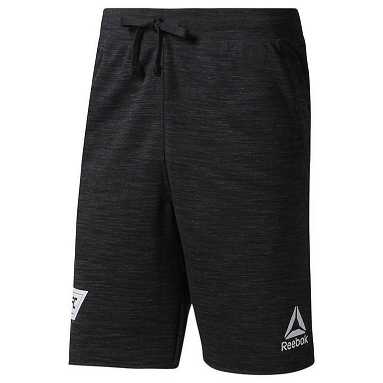 Idealmente Abuso Dar una vuelta Pantalón corto de chandal UFC Reebok Fan Gear negro