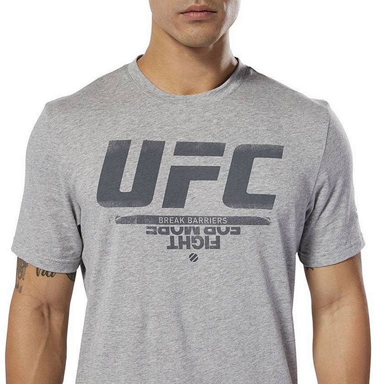 Reebok UFC Fan Gear Logo Gris