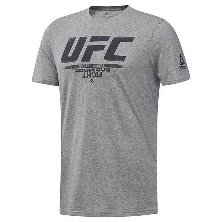 Camiseta reebok cheap ufc hombre gris