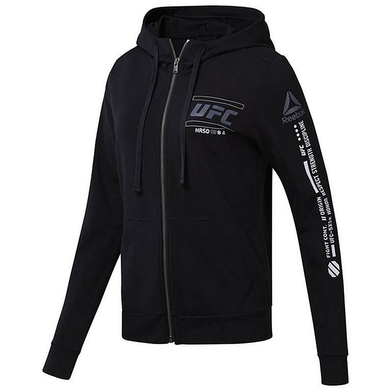 Reebok ufc shop hoodie womens black