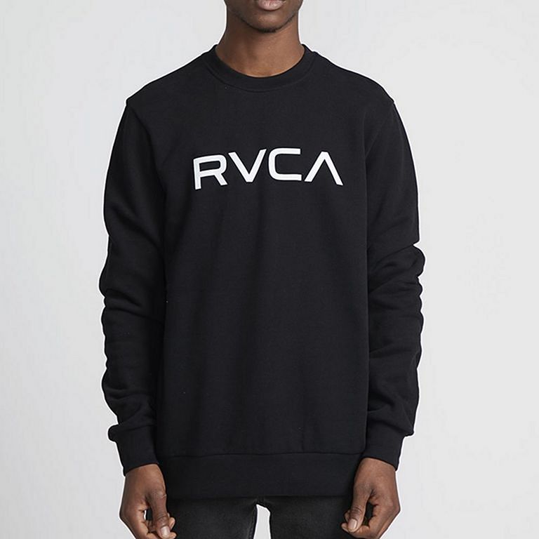 RVCA Big RVCA Crew Pullover Black