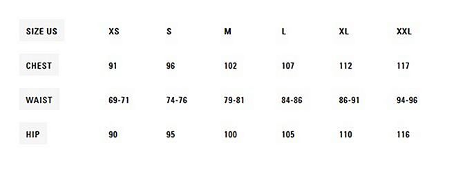 Rvca Size Chart