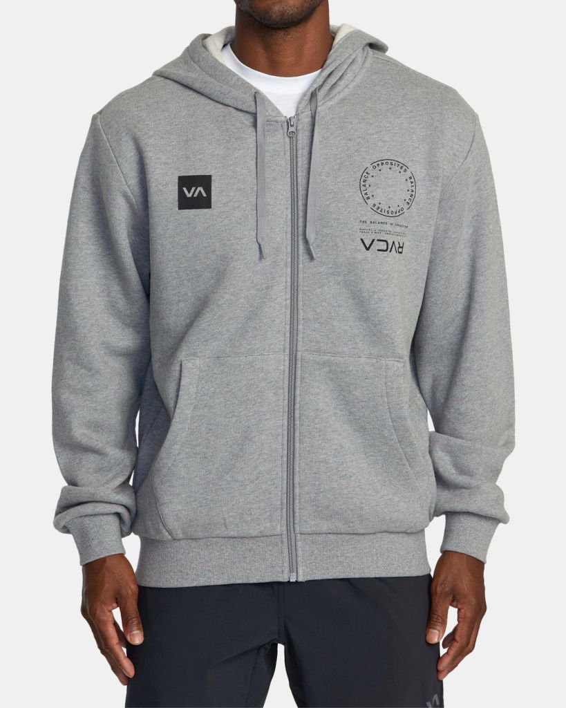 RVCA Graphic Hoodie Cinza