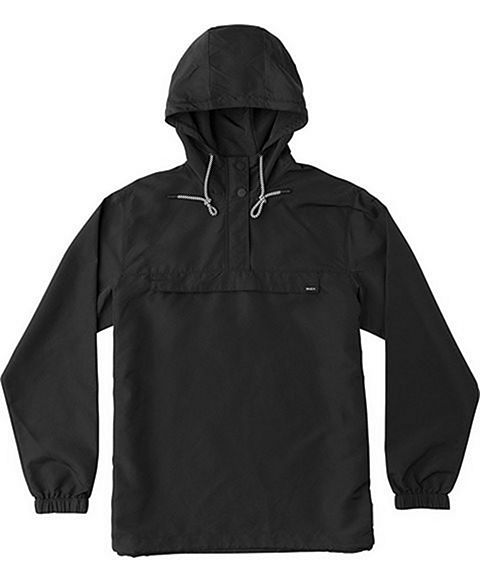 Rvca packaway anorak jacket clearance