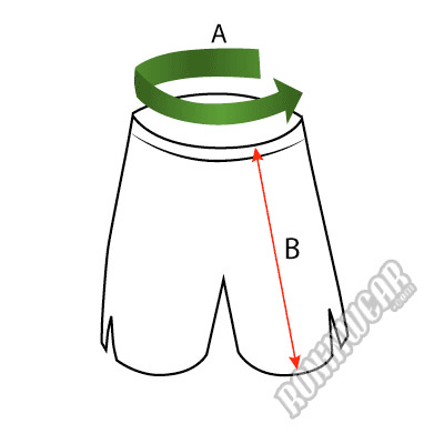 fight shorts size guide